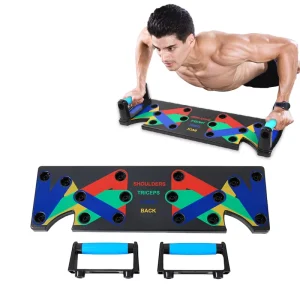 9-in-1 Push-Up Board for Chest and Back Muscle Training