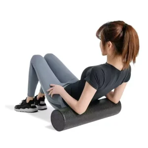 90cm EPP Foam Yoga Roller with Solid Dot Surface for Sports Recovery and Physical Therapy
