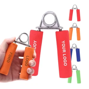 A Type Adjustable Foam Spring Hand Gripper with Sponge Handle for Forearm Training