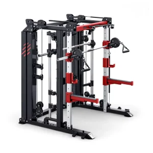 A8200 Commercial All-in-One Smith Machine Multifunctional Trainer with Cable System for Gym Fitness