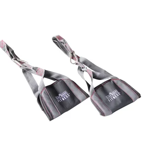 AB Strap Suspension Trainer with 600D Oxford & Foam 150kg Load Capacity Black/Gray Home Use