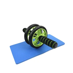 AB Wheeled Roller with Cushion for Abdominal Strength Training