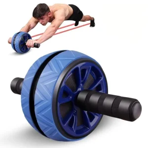 ABR-01 Abdominal Wheel Foldable Quiet Exercise Roller Home Use Lightweight 0.8KG