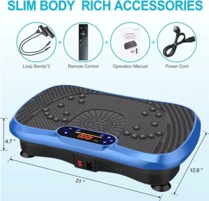 ABS Material Whole Body Vibration Platform with Vertical Vibration