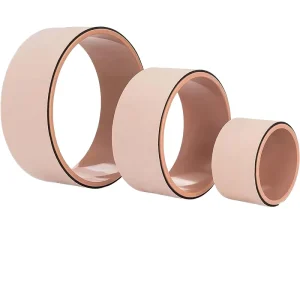ABS Suede Yoga Wheel Full Wrap Transfer Printed Natural Rubber Balance Training Supplier