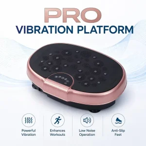 ABS Vibration Plate with 999 Speeds Magnetic Therapy Nodes for Ab and Body Exercise at Home