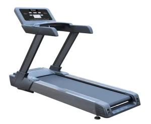 AC Motor Commercial Treadmill With LCD Display and Steel Frame for Gym Indoor Running Training