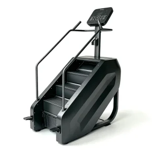 AC110V/220V Dual Voltage Magnetic Stair Climber Gym Cardio Workout Machine 15-164 Steps Per Minute Commercial Stair Trainer