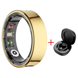 AI Smart Ring Sleep Tracker Health Fitness Ring Heart Rate Blood Oxygen HRV Activity Monitoring