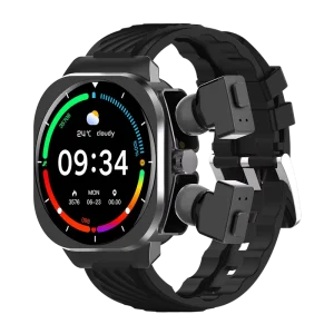 AIMB-Z19 2-in-1 TFT Fitness Smart Watch with Heart Rate, Sports, BT Call, Music and TWS Wireless Earbuds