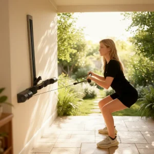 AM9 All-in-One Smart Strength Trainer Portable Home Gym Machine with App Control