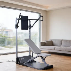 APTUS Gym Monster Compact Home Fitness Station Electronic Dynamic Weight Training All in One Home Gym Digital Weight System