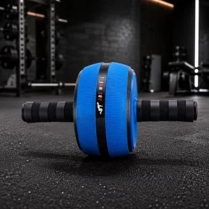 Ab Roller PP Steel Pipe Core Trainer Abdominal Muscle Workout Equipment for Men and Women
