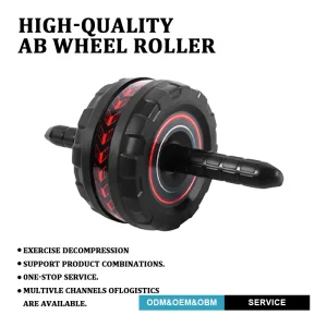 Abdominal Core Strength Training Exercise Wheel Ab Wheel Roller for Home Gym