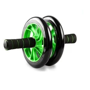 Abdominal Wheel and Knee Mat Set for Core Strength Training, Steel and EVA
