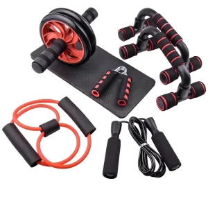 Abdominal Wheel and Push-Up Home Training Set