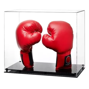 Acrylic Display Box Boxing Glove Design Dust-Proof Moisture-Proof Storage
