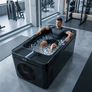 Acrylic Ice Bath Tub with Chiller, Filter, and Heater for Athlete Recovery