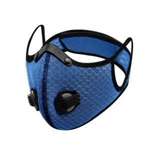 Activated Carbon Filter Outdoor Motorcycle Riding Mask with Adjustable Earloop