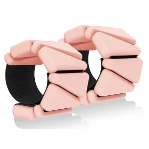 Adjustable 2LB Iron Home Gym Workout Set Wrist & Ankle Weights for Women & Men Running Yoga Strength Training