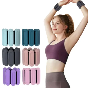 Adjustable 2lb Waterproof Silicone Wrist and Ankle Weight
