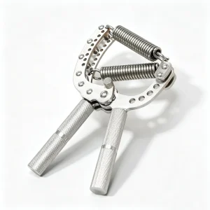 Adjustable 304 Stainless Steel Hand Gripper Non-Slip Knurled Grip Trainer for Men and Women Finger Wrist Forearm Strength Training