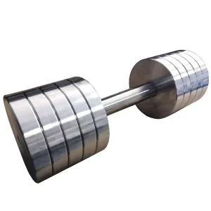 Adjustable 304 Stainless Steel Silver Dumbbell for Commercial and Home Use