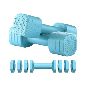 Adjustable 4-in-1 Dumbbell Set for Home Gym Exercise Training
