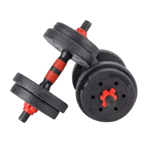 Adjustable 40kg Dumbbell Set 10kg Cement 15kg Plastic 20kg 30kg