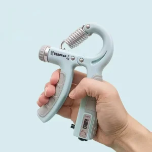 Adjustable 5-60 kg Portable Counting Finger Trainer and Hand Grip Strengthener for Home Use