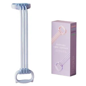 Adjustable 8-Character Tensile Rope Home Yoga Back Stretching Belt for Rubber Products