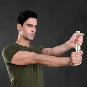 Adjustable All-Metal Arms and Forearm Strengthener Grip Strength Trainer Portable Hand Gripper