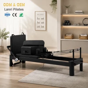Adjustable Aluminum Alloy Pilates Reformer Machine for Home, Commercial Studio