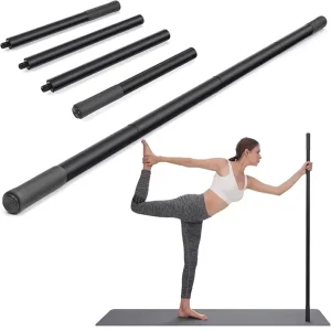 Adjustable Aluminum Anti-Slip Yoga Stretching Rod
