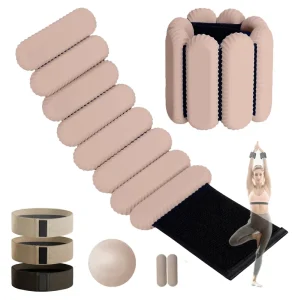 Adjustable Ankle Exercise Hand Weights Bracelet Silicone Ankle Wrist Weight Set Wearable Bracelets Cuff