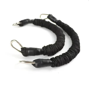 Adjustable Ankle Straps with D-Ring and Padding for Cable Machine Leg and Glute Training