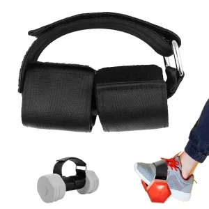 Adjustable Ankle Weights Strap with Resistance Bands, Versatile Sports Protective Gear for Leg Training, Home Gym & Workout