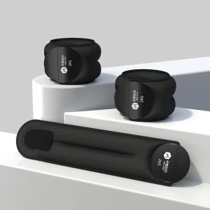 Adjustable Ankle and Wrist Weights with Strap, 2 kg, Breathable Gym Equipment