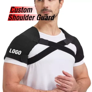 Adjustable Badminton Football Sports Protection Double Pressure Pad Breathable Shoulder Brace