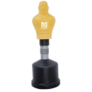 Adjustable Boxing Punching Dummy with Suction Cup, Free-Standing Sandbag