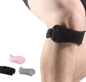 Adjustable Breathable Neoprene Patella Support Strap for Men and Women
