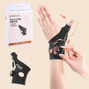 Adjustable Breathable Thumb Brace Locking Spin Buckle Relieves Tenosynovitis Arthritis Sports Training Pain Universal Wrist