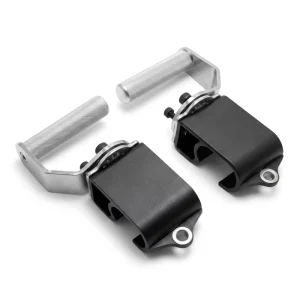 Adjustable Cable Fly Handle with 360° Rotating Grip Attachment for Lat Pulldown Machine