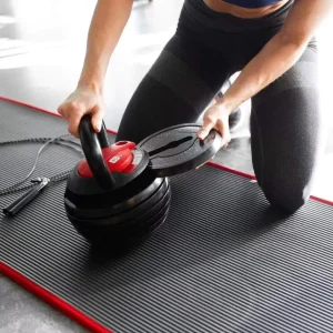 Adjustable Cast Iron Competition Kettlebell Set 3.4-18 kg, 7 Settings, Space-Saving OEM Fitness Equipment Supplier