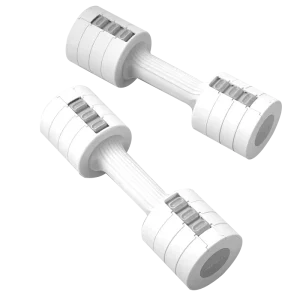 Adjustable Cast Iron Dumbbell Set 1 Pair 4-11 lb (2-5 lb Each) for Home Exercise