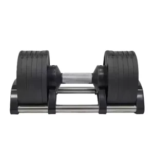 Adjustable Cast Iron Dumbbells Eco Friendly CE Approved Fitness Training Unisex Gym