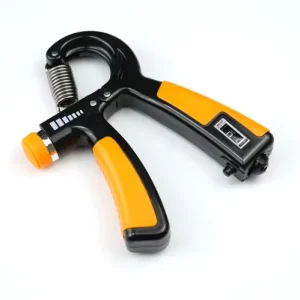 Adjustable Counting Spring Hand Grip Exerciser and Strengthener for Pull-Ups