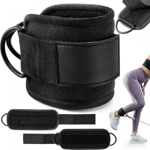 Adjustable D-Ring Ankle Straps with Buckle