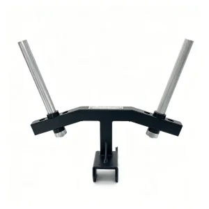 Adjustable Dip Bar Attachment for Power Rack, Upper Body Strength Training