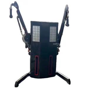 Adjustable Dual Cable Crossover Machine for Gym Use